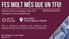 Fes molt més que un TFG